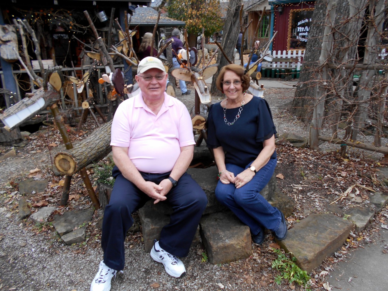 Barb and Jerry Shively posing for a photo 