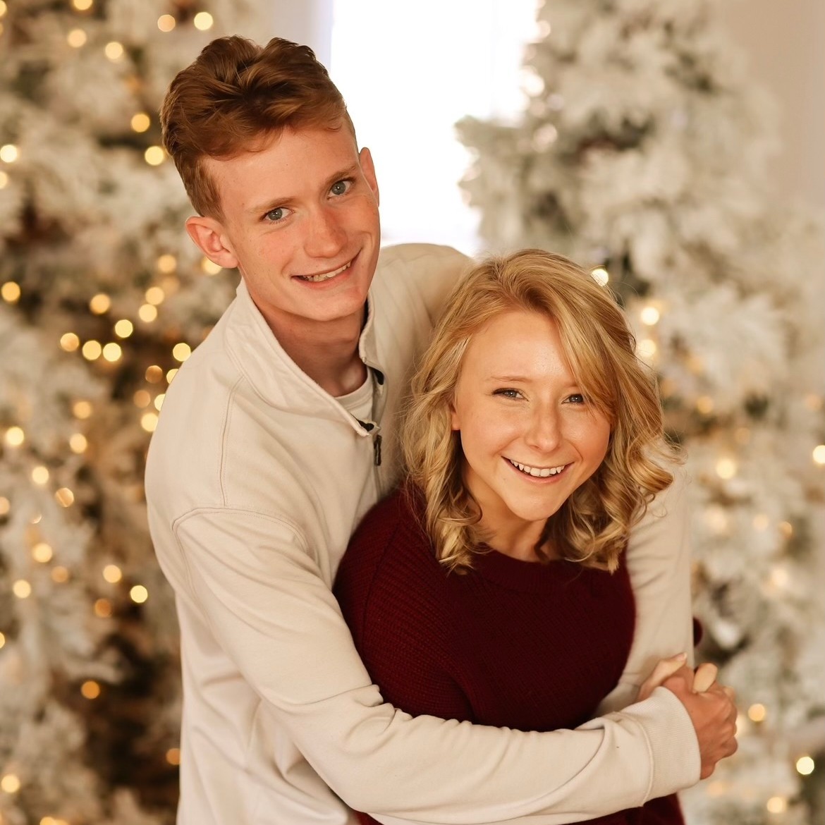John Mattingly with his family at Easter